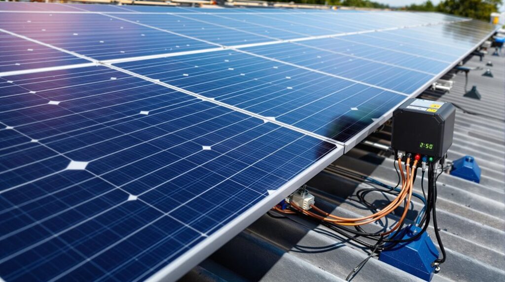 solar panel energy generation