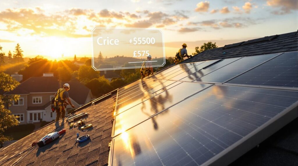 solar panel installation cost