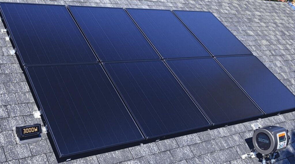 solar panels for 3000w